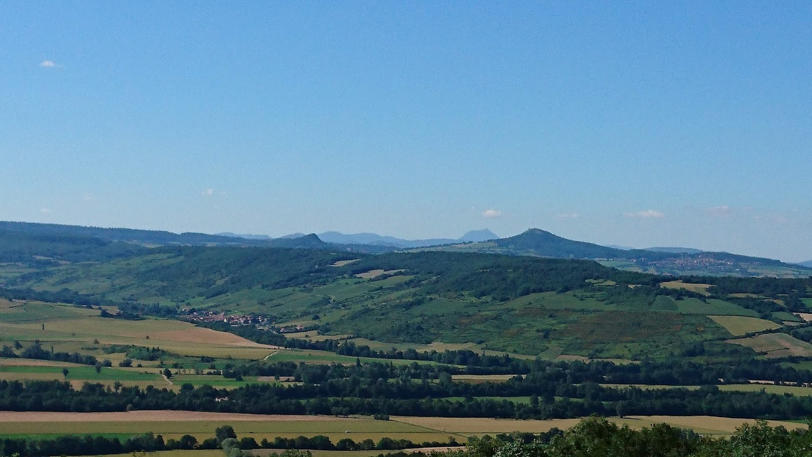 Vue depuis La Chaux