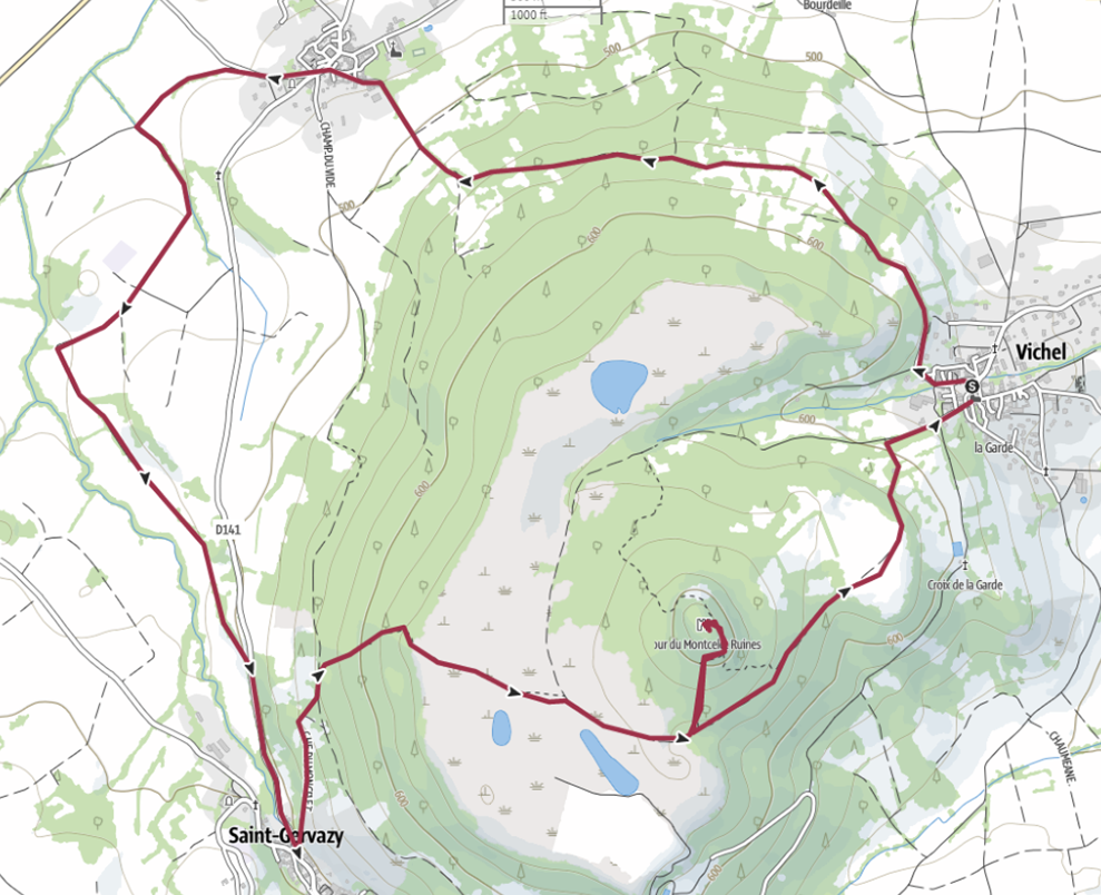 Rando montcelet 10 5km 1